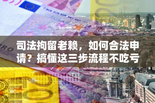 济南司法拘留老赖，如何合法申请？搞懂这三步流程不吃亏！