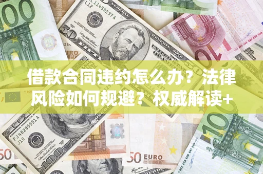 济南借款合同违约怎么办？法律风险如何规避？权威解读+实用指南