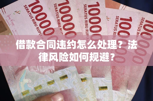 济南借款合同违约怎么处理？法律风险如何规避？